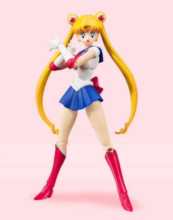 Sailor Moon Figurine S.h. Figuarts Sailor Moon Animation Color Edition 14 Cm 2 Sailor Moon Figurine S.h. Figuarts Sailor Moon Animation Color Edition 14 Cm – Image 2