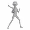 S.h. Figuarts Figurine Body Kun Ken Sugimori Edition Dx Set (gray Color Ver.) 13 Cm