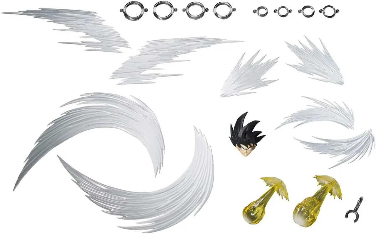 Son Goku's Effect Parts Set S.H.Figuarts - Dragon Ball Z 1 Son Goku's Effect Parts Set S.H.Figuarts - Dragon Ball Z