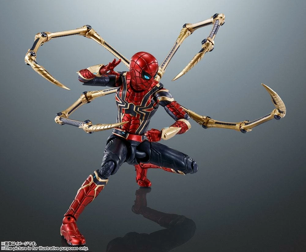 Spider-man : No Way Home Figurine S.h. Figuarts Iron Spider-man 15 Cm 3 Spider-man : No Way Home Figurine S.h. Figuarts Iron Spider-man 15 Cm – Image 3