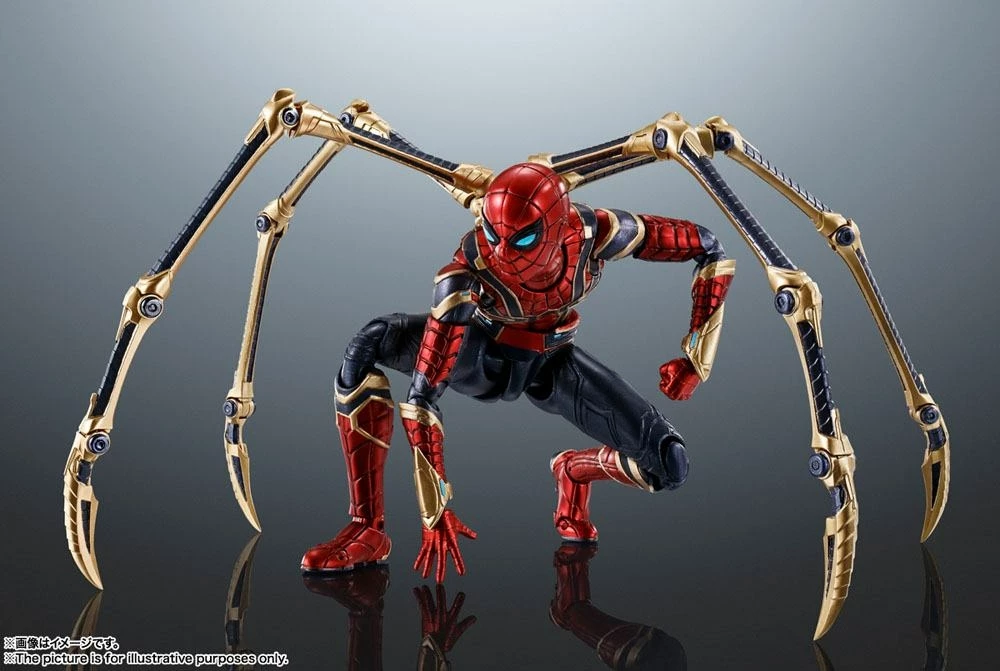 Spider-man : No Way Home Figurine S.h. Figuarts Iron Spider-man 15 Cm 4 Spider-man : No Way Home Figurine S.h. Figuarts Iron Spider-man 15 Cm – Image 4