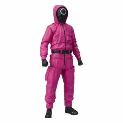 Squid Game Figurine S.h. Figuarts Masked Worker / Masked Manager 14 Cm