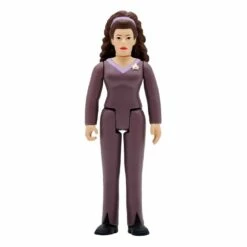 SUPER7 Star Trek: The Next Generation Reaction Figurine Wave 2 Counselor Troi 10 Cm