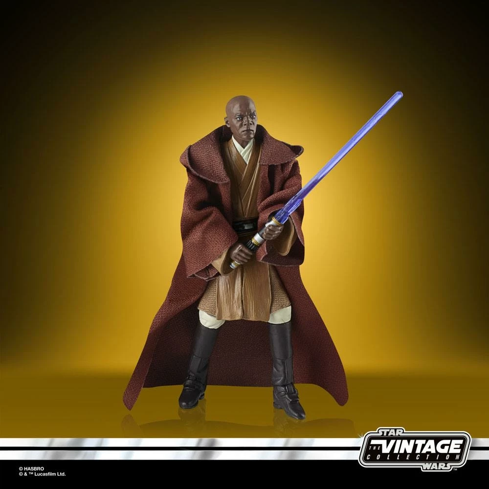 Hasbro Star Wars Episode Ii Vintage Collection Figurine 2022 Mace Windu 10 Cm 5 Hasbro Star Wars Episode Ii Vintage Collection Figurine 2022 Mace Windu 10 Cm – Image 5