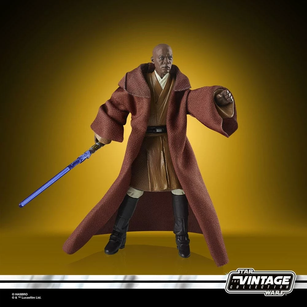 Hasbro Star Wars Episode Ii Vintage Collection Figurine 2022 Mace Windu 10 Cm 6 Hasbro Star Wars Episode Ii Vintage Collection Figurine 2022 Mace Windu 10 Cm – Image 6