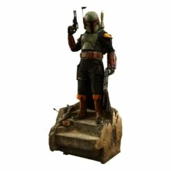 Hot Toys Star Wars: The Book Of Boba Fett Figurine 1/4 Boba Fett (deluxe Version) 45 Cm
