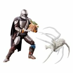 Hasbro Star Wars The Mandalorian Black Series Figurines 2021 Mandalorian & Grogu (maldo Kreis) 15 Cm