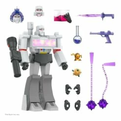 SUPER7 Transformers Figurine Ultimates Megatron (g1 Cartoon) 20 Cm