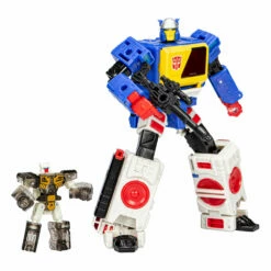 Hasbro Transformers Generations Legacy Evolution Voyager Class Figurines Twincast Et Autobot Rewind 18 Cm